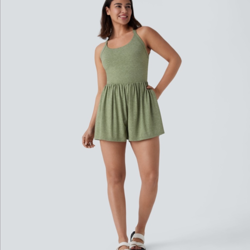 HALARA Green Romper